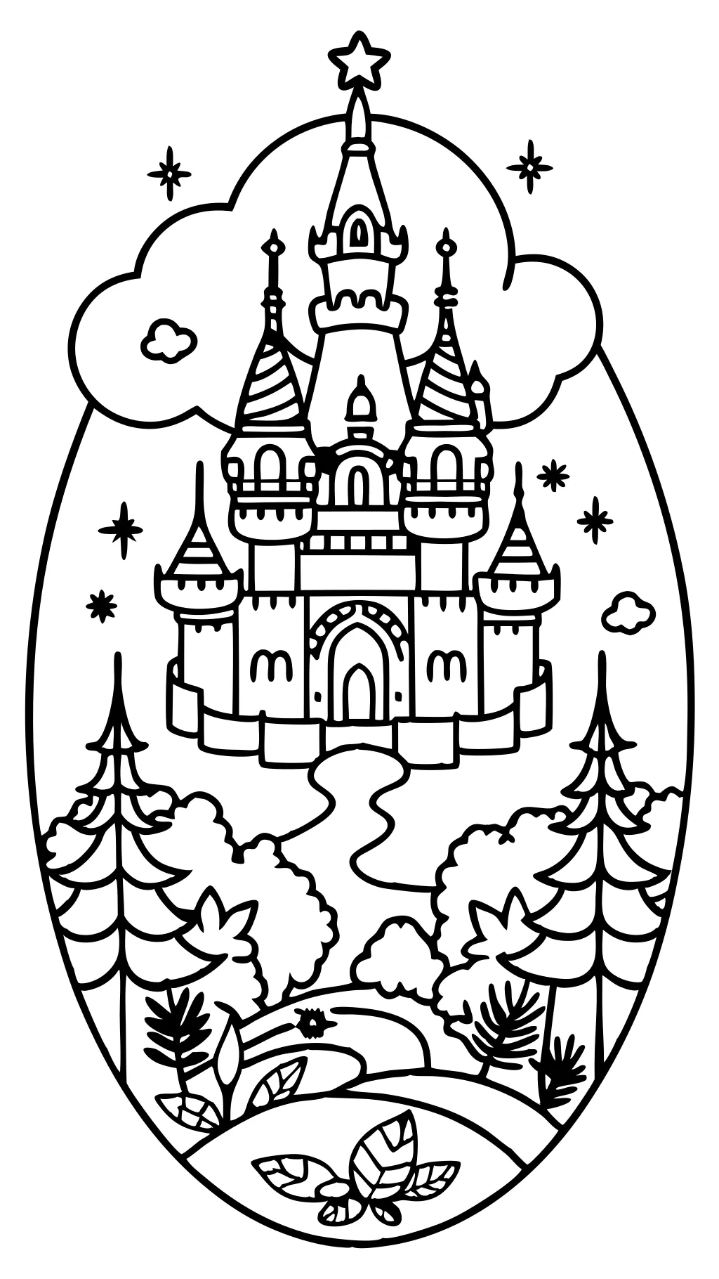 coloring page disney